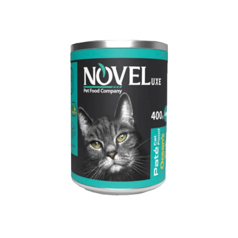 کنسرو پته گربه مدل novel با طعم ماهی اقیانوسی(400gr)