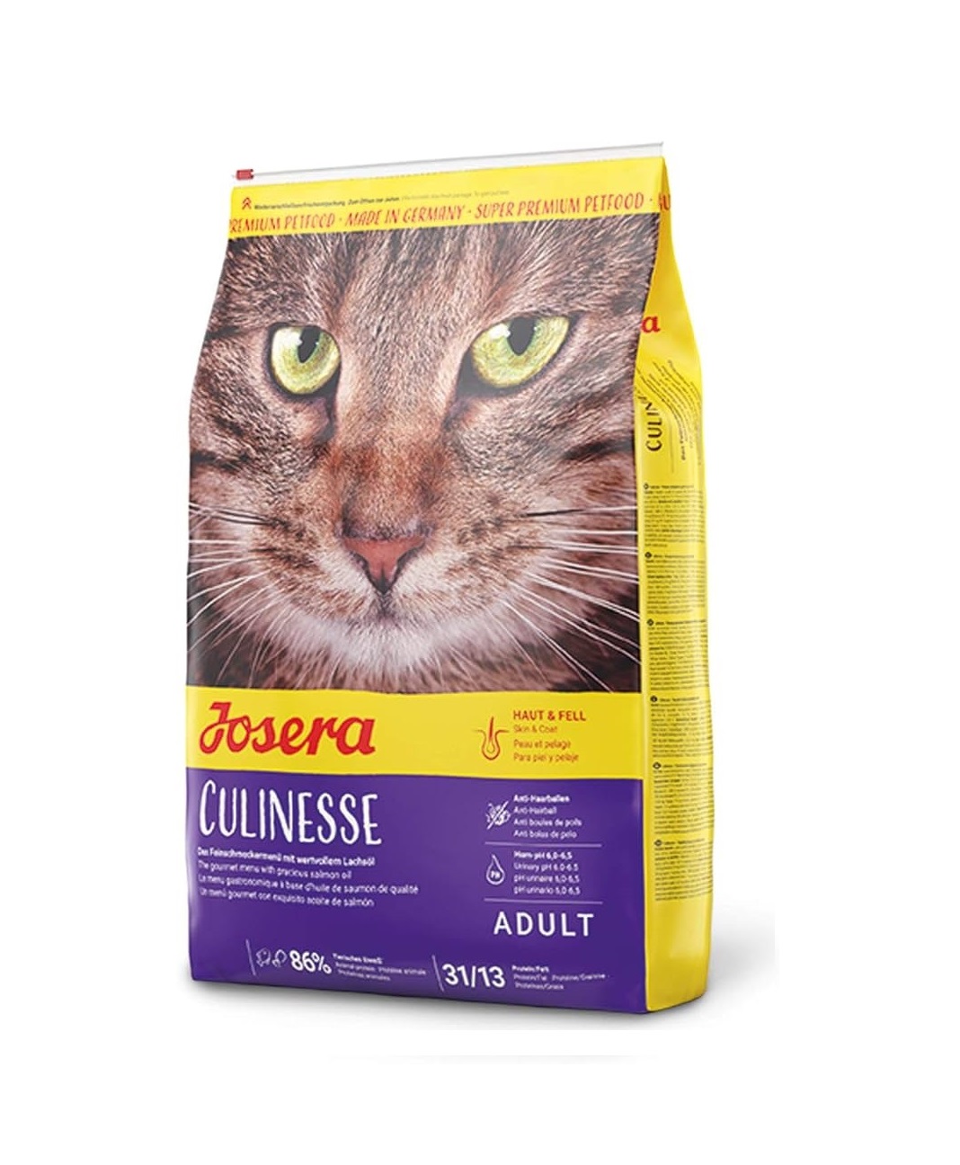 غذای 10 کیلوگرمی خشک مخصوص گربه بالغ Josera مدل Culinesse(گربه بالغ داخل و خارج خانه) _ ساخت آلمان